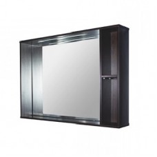 Шкафчик зеркальный с диодной подсветкой Fancy Marble MC-980 (ШЗ-980 Venge)